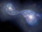 اكتشاف أقدم اندماج لمجرتين فى الكون يعود تاريخه إلى 13 مليار سنة 