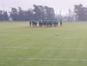 صور.. مالى يتدرب بـ"بتروسبورت السويس" استعداداً لمواجهة موريتانيا