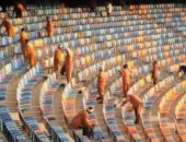 شوف بعيون سوبر كورة كيف يكون احتفال عمال مصر بالإنجاز فى استاد القاهرة