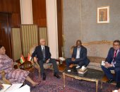 نائب وزير الخارجية يبحث مع وزيرة خارجية غانا التعاون الثنائى بين البلدين