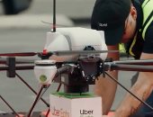 صور.. أوبر تبدأ توصيل الطلبات للمنازل بكاليفورنيا عبر طائرات دون طيار