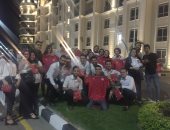 صور.. تسليم متطوعي المجموعة السادسة بالإسماعيلية تيشرت منتخب مصر