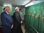 وزير الأوقاف ومحافظ الدقهلية يزورا ضريح الشيخ الشعراوى بدقادوس (صور)