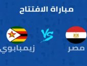 رابط مشاهدة مباراة مصر وزيمبابوي بث مباشر من خلال موقع سوبر كورة 