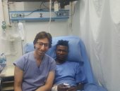 امم افريقيا 2019.. صامويل كالو لاعب نيجيريا يغادر المستشفى 