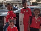 أطفال يشاركون صحافة المواطن احتفالات مصر بأمم أفريقيا