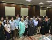 مفتى الجمهورية يستقبل وفدًا من الأساتذة والطلبة الأجانب بالجامعة الأمريكية