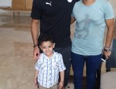 الطفل مريض السرطان يطلب حضور مباريات منتخب مصر .. ومقابلة مرتضى منصور