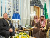 بومبيو: ناقشت تصاعد التوتر فى المنطقة مع العاهل السعودى