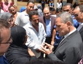 إطلاق فعاليات قافلة الإصحاح البيئى بجامعة قناة السويس