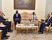 رسالة من رئيس غينيا بيساو للسيسى تقديراً لدور مصر الرائد فى أفريقيا