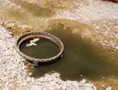 قارئ يشكو من انتشار مياه الصرف الصحى بمنطقة المستثمرين بالتجمع الخامس