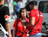 طوابير للجمهور أمام ستاد القاهرة لدعم مصر أمام الكونغو