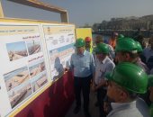 صور.."محلية البرلمان" تتفقد مشروع إنشاء ميناء الصيد برشيد فى البحيرة