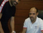 عماد النحاس يتسلم "تقرير تحليل الأداء " للاعبى المقاولون