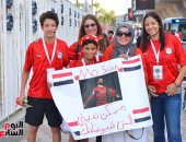 "ممكن تدينى التى شيرت بتاعك".. رسالة من جمهور مصر لمحمد صلاح