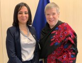 رئيسة القومي للمرأة تلتقى روز جوتمولير نائب سكرتير حلف الناتو 