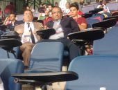 وجيه احمد وعزب حجاج مرافقين لحكام مباراة مصر والكونغو 