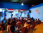 أهالي الأقصر يتوافدون علي مراكز الشباب لحضور مباراة مصر والكونغو