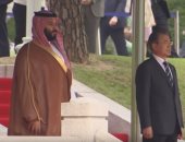 شاهد ..مراسم استقبال ولى العهد السعودى فى العاصمة الكورية الجنوبية