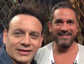 مصطفى قمر وإيمى سمير غانم "سهرانين" مع أمير كرارة 