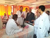 صور ..وكيل وزارة الصحة يتفقد مستشفى الدلنجات المركزى