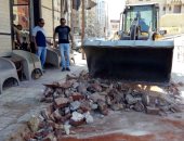 انهيار جزئى بعقار بشرق الأسكندرية دون إصابات