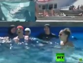 شاهد.. محجبات يتجاهلن حظر "البوركينى" فى فرنسا والحكومة تغرمهم 30 جنيه إسترلينى