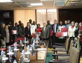 وزارة الكهرباء تحتفل بتخريج دفعة متدربين جدد من دولة غينيا‎