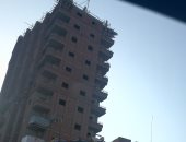 اضبط مخالفة.. بناء عقار مخالف فى المحلة من 14 طابقًا