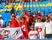 شاهد أجواء احتفالية فى مقر إقامة منتخب تونس عقب التأهل لدور الثمانية