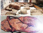 حدث تاريخى على أرض الفيوم.. افتتاح أول مقبرة ملكية من العصور الوسطى بهرم اللاهون.. "الآثار": العثور على "شبشب" وكأس ملكى عمرهما 3 آلاف عام.. ووجوه خشبية وتمائم من 2500 سنة.. واكتشاف 21 مقبرة لحقب مختلفة (صور)