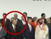 شاهد.. ترامب يتجاهل أردوغان فى قمة العشرين 