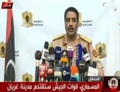 المسمارى:قيادة الجيش أصدرت أوامر بمنع طائرات تركيا بالتحليق فى أجواء ليبيا