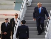 ترامب يصل كوريا الجنوبية ويأمل لقاء زعيم كوريا الشمالية