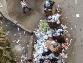 شكوى من انتشار القمامة بطريق الوراق العرب