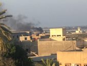 الجيش الليبى يسقط طائرة مسيرة تركية فى مطار معيتقية الدولى 