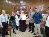 صور.. محافظ شمال سيناء يكرم الفائزين المتميزين بتدريب إبدأ مشروعك