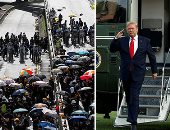 العالم هذا الصباح.. ترامب يعود إلى واشنطن بعد زيارة تاريخية لكوريا الشمالية.. احتجاجات جديدة فى هونج كونج خلال إحياء ذكرى تسليمها للصين.. مصرع 10 فى تحطم طائرة صغيرة بولاية تكساس.. تحطم جسم طائر مجهول فى قبرص