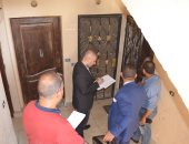صور.. "الضبطية القضائية" للتمويل العقاري تُعاين وحدات الإسكان الاجتماعى بالعاشر