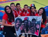 بصورة وقلب محمد النني يشكر الجماهير المصرية على دعمه فى استاد القاهرة