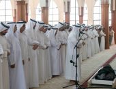 صور.. مراسم تشييع جثمان خالد بن سلطان بن محمد القاسمى