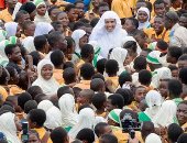 أمين عام رابطة العالم الإسلامي يدشن حزمة من المشاريع الصحية والتعليمية ورعاية الأيتام فى غانا