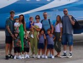 صور.. راموس فى الغردقة لقضاء أول أيام شهر العسل