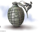 كاريكاتير.. إيران تشعل فتيل الحرب فى الشرق الأوسط