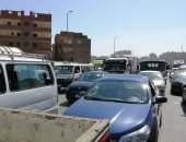 نشر الخدمات المرورية بمحيط تحويلات شارع جامعة الدول العربية منعا للزحام