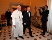 الرئيس الروسى فى زيارة خاطفة للفاتيكان للقاء مسئولين إيطاليين