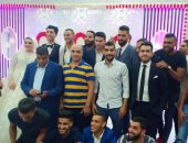 شاهد.. محمود حمادة لاعب الإنتاج الحربى يحتفل بزفافه