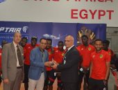 منتخب موريتانيا يغادر مطار القاهرة بعد خروجه من أمم أفريقيا
