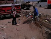 حى ثان المحلة يقود حملة نظافة مكبرة لرفع القمامة بمنطقة المنشية الجديدة